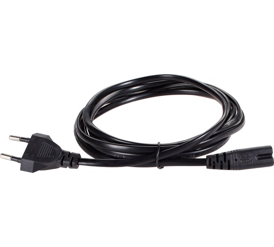 Изображение товара Кабель питания для аудио-видео техники AOpen/Qust iec-320-c7 2-pin 3m черный ACE023-3M