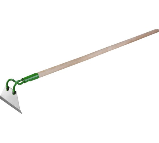 Изображение товара Мотыга из нержавеющей стали РОСТОК с черенком, 90х150x1290 мм 421575