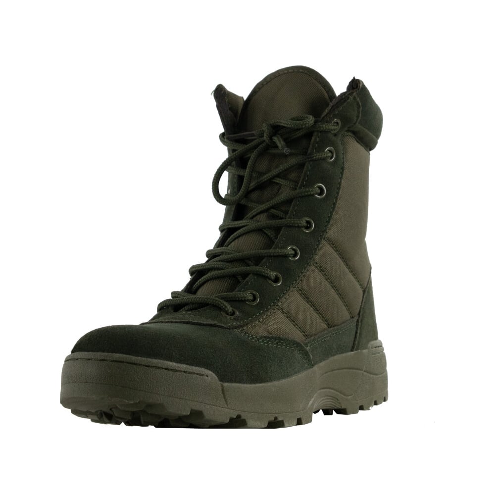 Летние берцы Ifrit Winfield кожа/кордура, хаки ББС-601/1-45 4630086588022