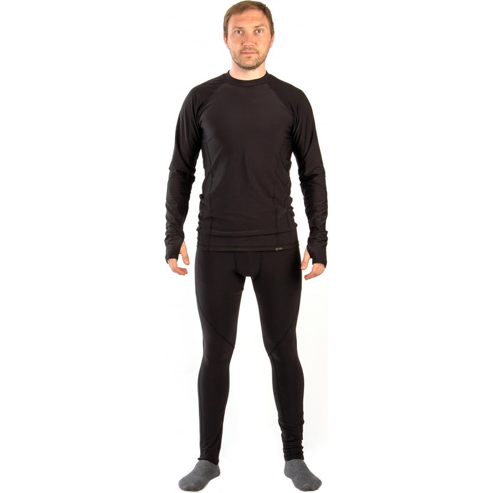 Изображение товара Термокомплект 7.62 Кипер мужской черный рост 170-176 утепленный костюм