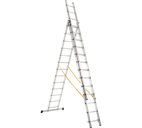 Изображение товара Трехсекционная лестница 13 ступеней Inforce 3x13 ЛП-03-13