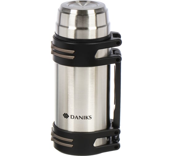 Изображение товара Термос DANIKS нерж, 1.5 л, колба нерж, серебр, sl-150ngl 435637