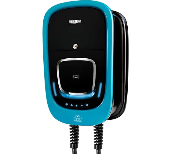 Изображение товара Зарядное устройство Orbis Viaris combi + 22 kw; 5m кабель t2; 5m кабель t2; wifi+ethernet OB94P722KA2