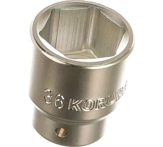Изображение товара Головка торцевая 3/4"DR 6-гранная 36мм KORUDA 780756 780756