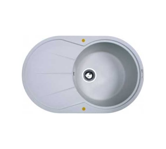 Изображение товара Кухонная мойка Zigmund & Shtain Kreis ov 770 b Млечный путь ЦБ-00000378