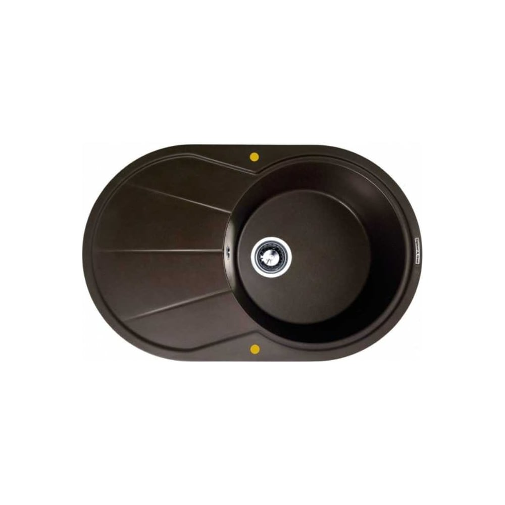 Изображение товара Кухонная мойка Zigmund & Shtain Kreis ov 770 b из искусственного гранита