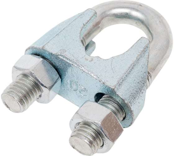 Изображение товара Зажим для канатов SWFS DIN741 М20 /1шт/ пакетик тов-111731