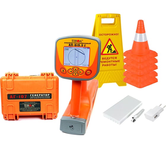 Изображение товара Трассоискатель с функцией сохранения ООО Техно-Ас GPS/ГЛОНАСС координат Успех 3.107Д 00-Б0004373