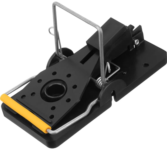 Изображение товара Пластиковая открытая мышеловка СИБРТЕХ металлический механизм, малая, 2шт. 94125