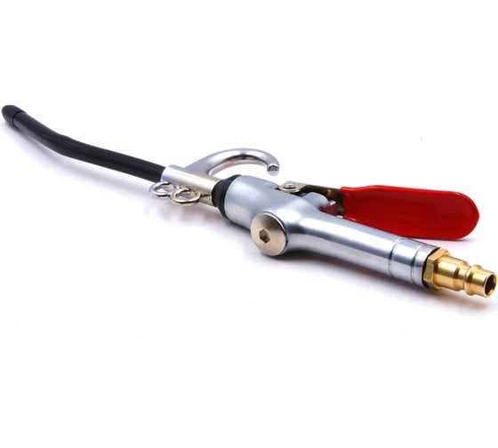 Изображение товара Продувочный пистолет HQ-mech пневм. соед. f (лат.) мет. сопло, пружина нерж., шток лат, алюм. корпус hq-abg11b УТ000002812