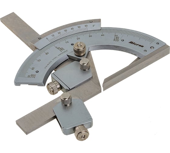 Изображение товара Угломер с нониусом Micron 0-320 МИК 25463