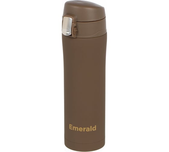 Изображение товара Термос DANIKS нерж, 0.45 л, emerald, колба нерж, корич, sl-047-7532c-soft 449153