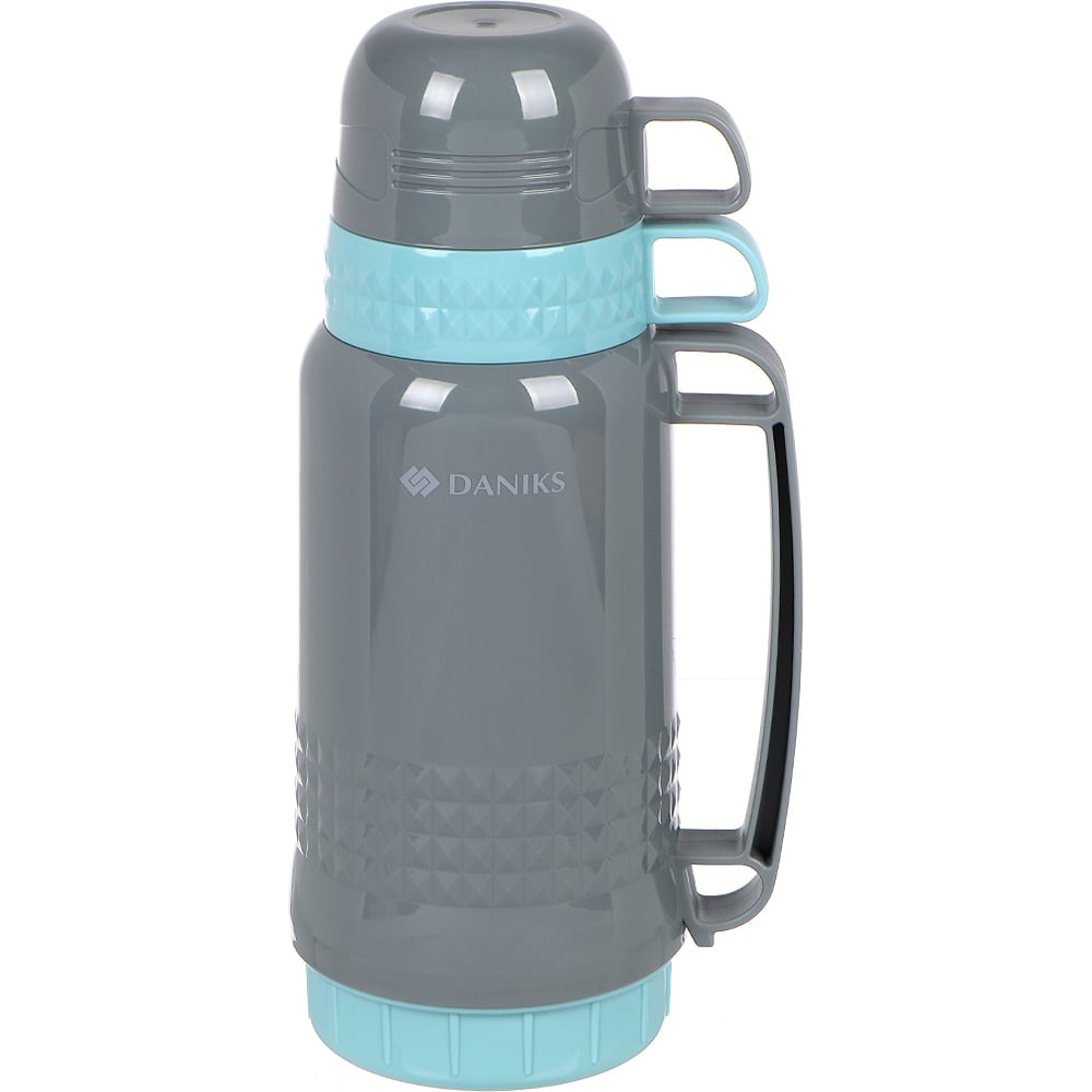 Изображение товара Термос DANIKS 1 л пластик стекло зеленый ca-100