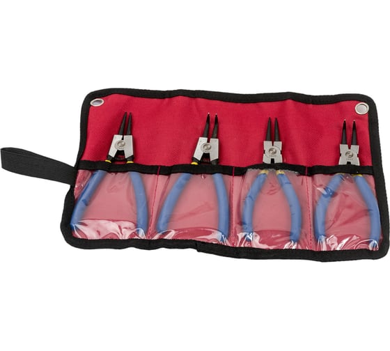 Изображение товара Набор клещей для снятия стопорных колец CNIC 4шт, 160мм wt050308 3473