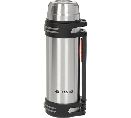 Изображение товара Термос DANIKS нерж, 2 л, универс.горл, колба нерж, серебр, sl-200ngl 316131
