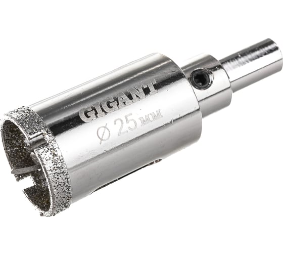 Изображение товара Коронка алмазная по стеклу и керамике (25 мм; 30 мм) Gigant DBG 11068
