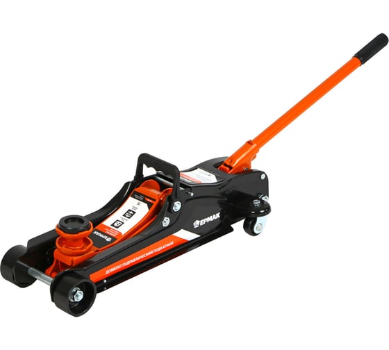 Изображение товара Гидравлический подкатной домкрат ЕРМАК 2 т Low Profile, 110-360 мм 742-004