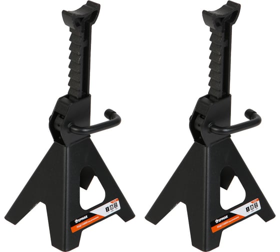 Изображение товара Регулируемые подставки под автомобиль ЕРМАК 2 т, h подъема 265-390 мм, 2 шт. 744-007