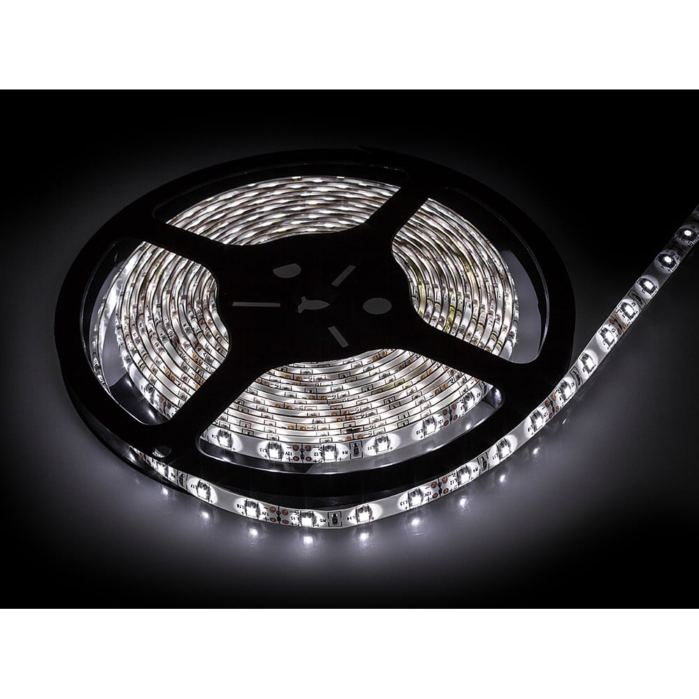 фото Светодиодная лента llt ls 35w-60/65 60led 4.8вт/м 12в ip65 холодный белый 6000k 4680005958870