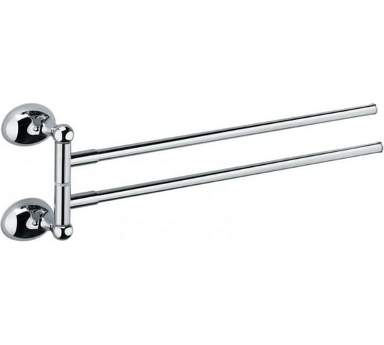 Изображение товара Поворотный двойной полотенцедержатель GRAMPUS BRIZ GR-3002A 3002A