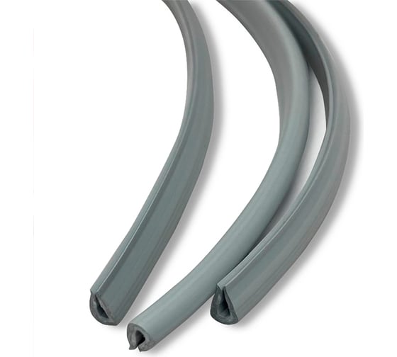 Изображение товара Защитный профиль для кромок Vell GU-020(10m) серый на кромку 2 мм (рулон 10 м) 1357242