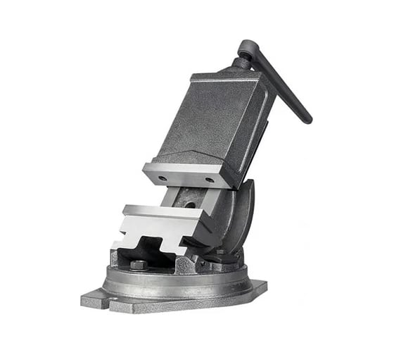 Изображение товара Станочные тиски SOVIS тип 3422 QHK125L/Q41125L двухповоротные, глобусные, 125 мм 26398