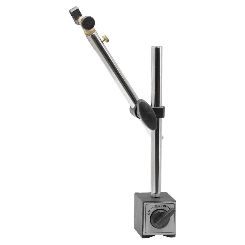 Изображение товара Магнитный штатив 200x200 мм ZENION ШМ-II-Н с зажимом Шарнирная колонка