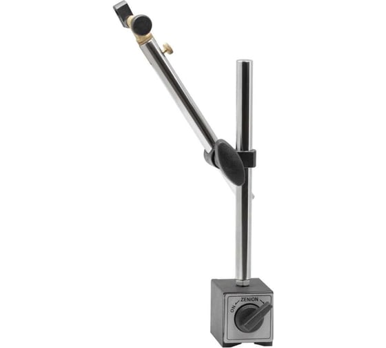 Изображение товара Штатив магнитный 200x200 мм (ШМ-II-Н), ST-B6D усилие отрыва 80 кг ZENION шм00006