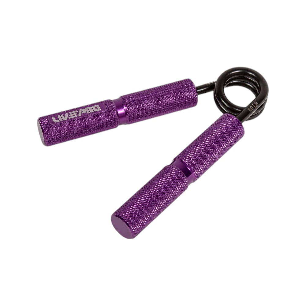 Изображение товара Эспандер LIVEPRO Aluminum Handle Grip сопротивление 63,5 кг для рук
