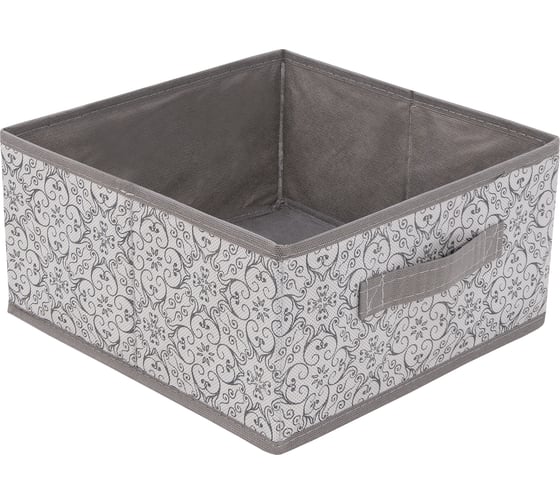 Изображение товара Расладной короб с ручкой Palladium Butler 005.18 серый, с узором 115902
