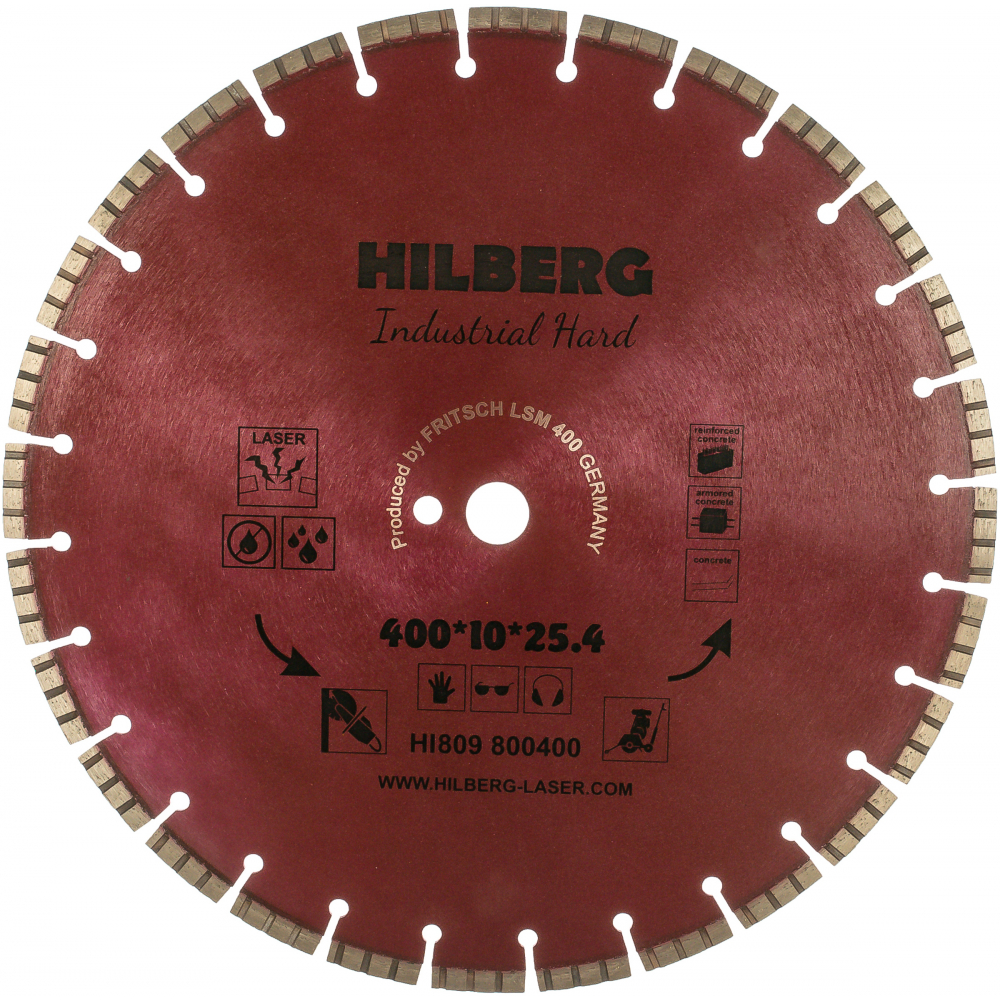 Отрезной алмазный диск Hilberg отрезной алмазный диск по бетону и камню kraftool