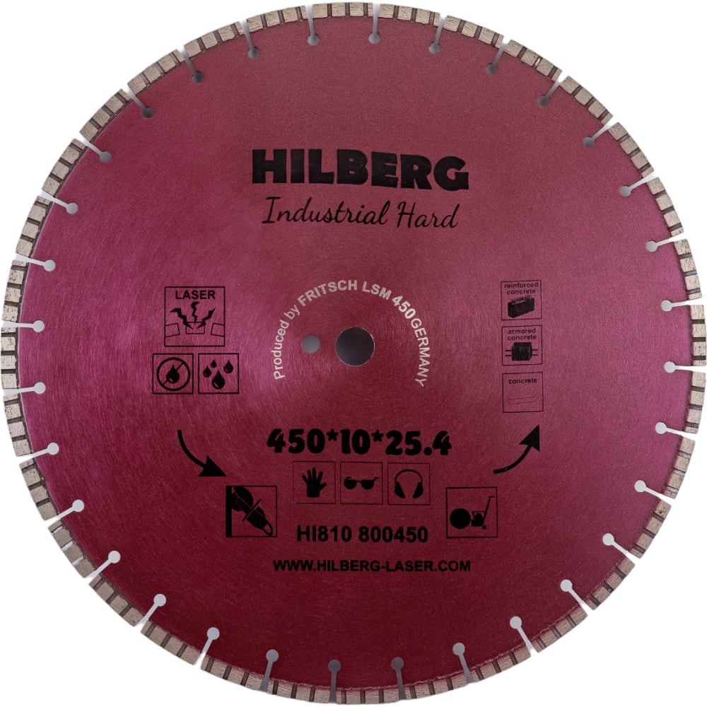 Отрезной алмазный диск Hilberg отрезной алмазный диск по бетону и камню kraftool