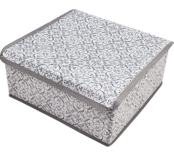 Изображение товара Раскладная коробка Palladium Butler 005.23 серая, с узором 115907