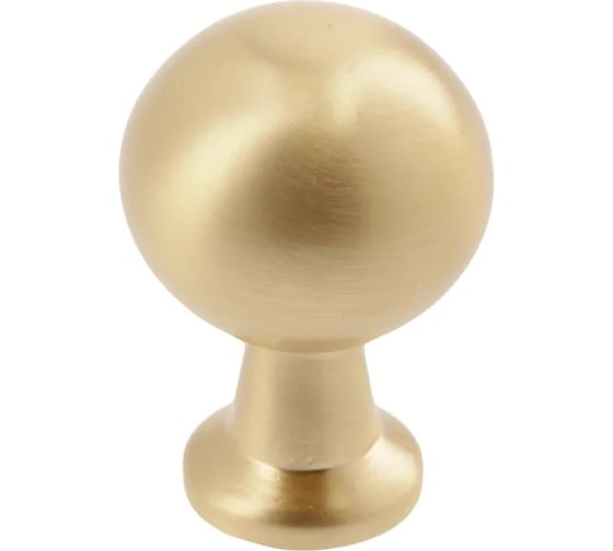 Изображение товара Ручка GTV NORD кнопка, брашированное золото GZ-NORD-1-18