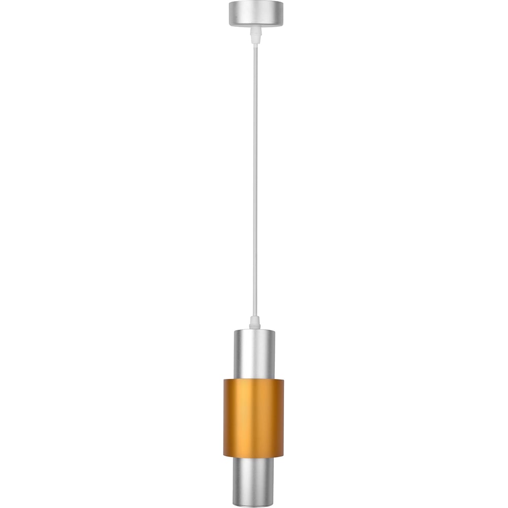 Подвесной светильник ESCADA 20037SMP/01 LED 7+3+3W 4000K серебро/золото 20037SMP/01LED SSL/SGD