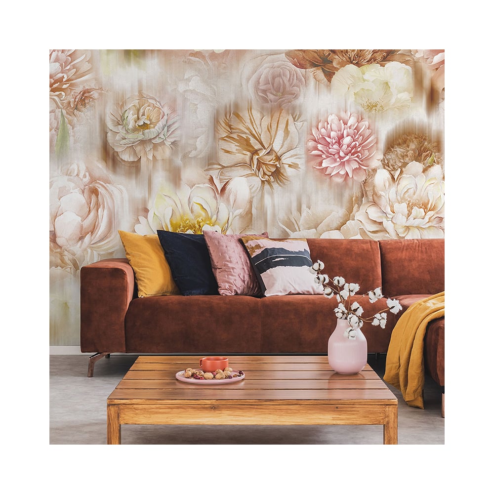 Изображение товара Фотообои ООО Ортограф 3.97x2.7 м Цветы Бежевый флизелин
