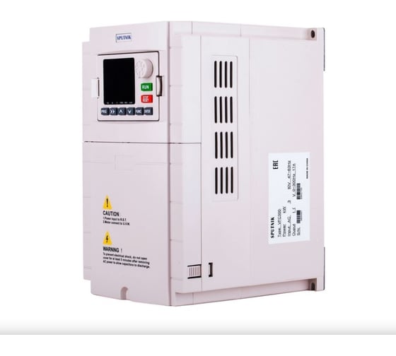 Изображение товара Частотный преобразователь SPUTNIK, выходной ток 17.0А 7,5кВт вх: 3ф x 380В / вых: 3ф х 380В VFC300-007-G43