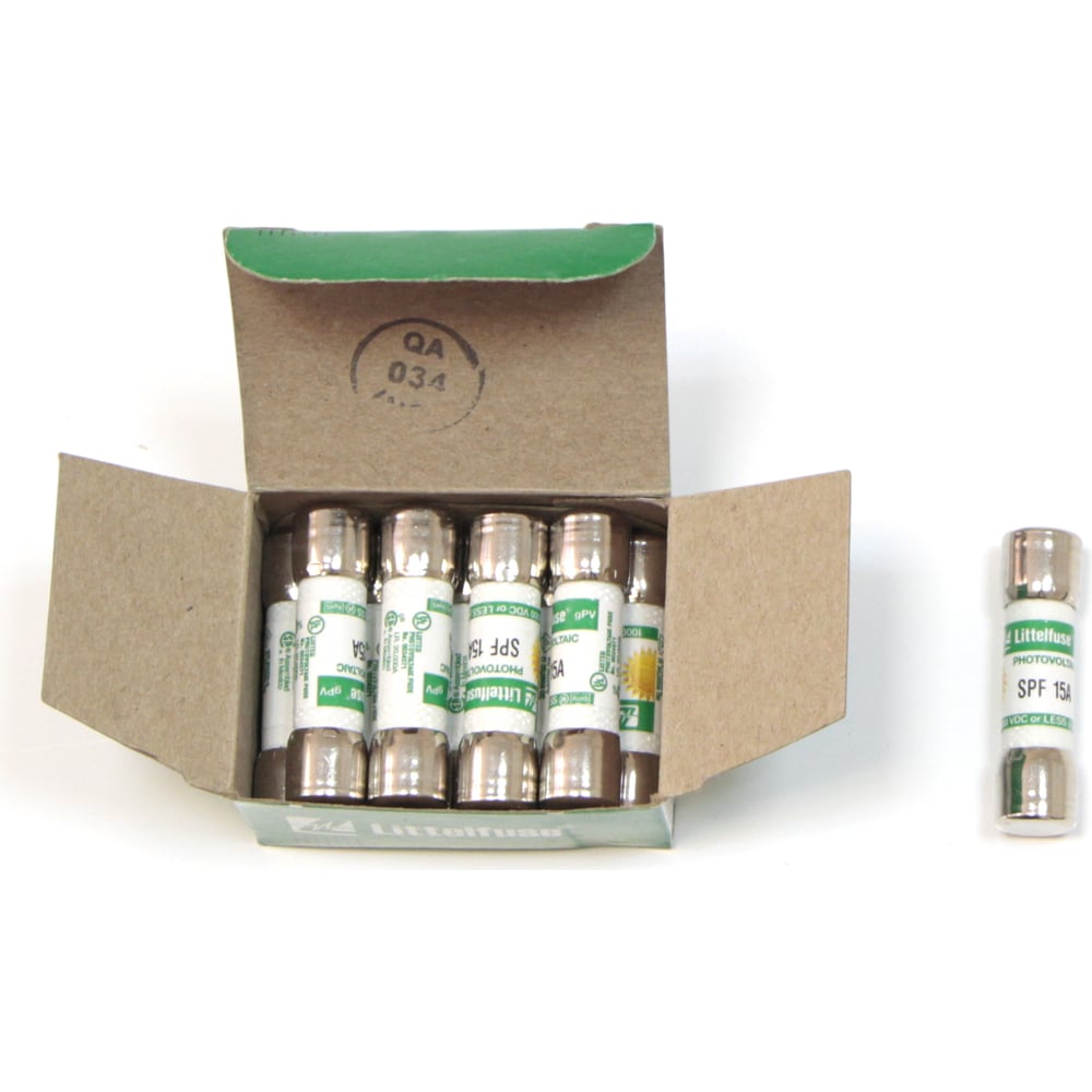 Изображение товара Плавкая вставка ZJBeny SPF-015 15A 1000V модульная