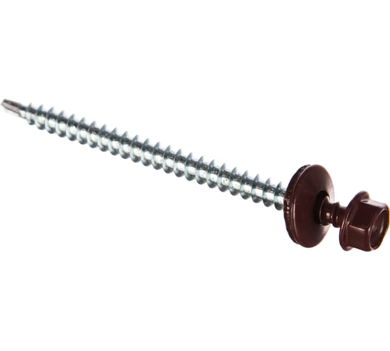 Изображение товара Кровельный саморез ГОСКРЕП 4.8х70 RAL 3005 красное вино, 30 шт., пл.конт 280 мл 2-0017870
