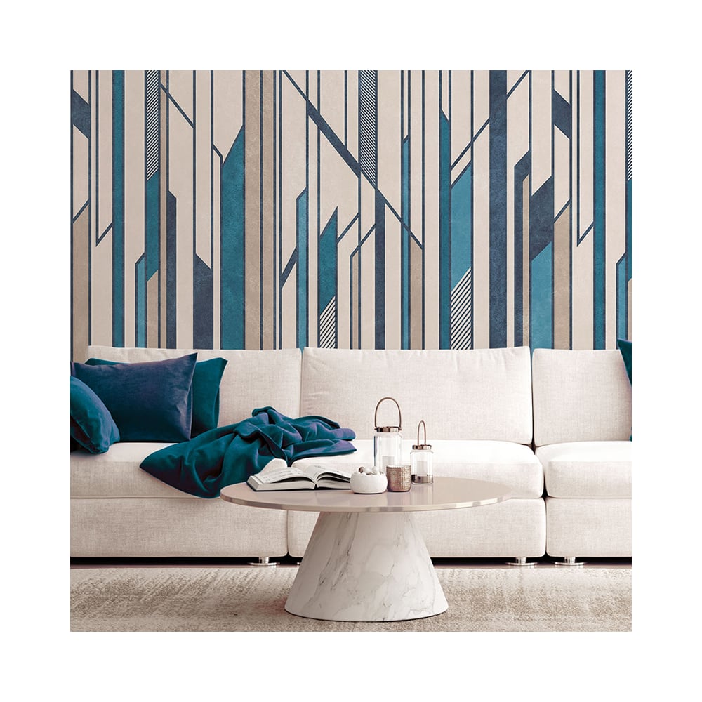 Изображение товара Фотообои ООО Ортограф 3.93x2.7 м геометрия бежевый фактурный флизелин