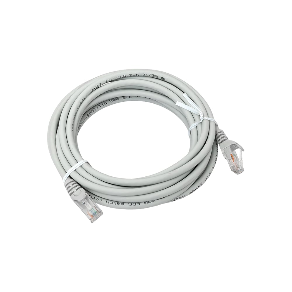 Изображение товара Экранированный патч-корд EKF TERACOM PRO Cat.6 UTP 5м серый