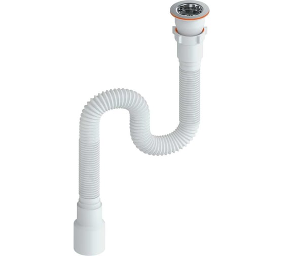 Изображение товара Сифон СГУ-1,2 м гофрированный универсальный РМС РМС СГУ-1,2