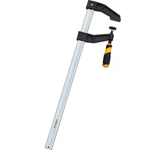 Изображение товара F-образная усиленная струбцина 120х600мм Inforce 06-03-30