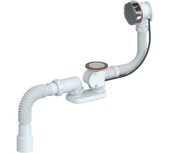 Изображение товара Сифон Ростовская мануфактура сантехники св-п/а для ванны "полуавтомат" РМС СВ-П/А