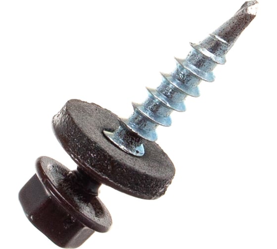 Изображение товара Кровельный саморез ГОСКРЕП 4.8х28 RAL 8017 коричневый шоколад, 300 шт., б.пл.конт. 1000 мл 2-0016600