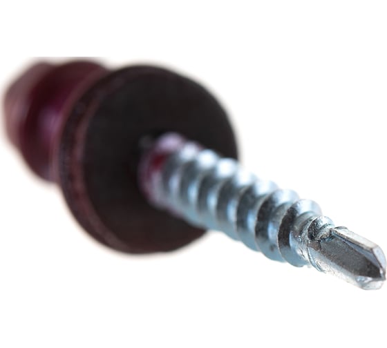 Изображение товара Кровельный саморез Госкреп 4.8х35 RAL 3005 красное вино 250 шт., б.пл.конт. 1000 мл 2-0016630