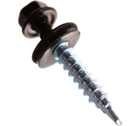 Изображение товара Кровельный саморез ГОСКРЕП 4.8х35 RAL 8017 шоколадно-коричневый, 250 шт. 2-0016700