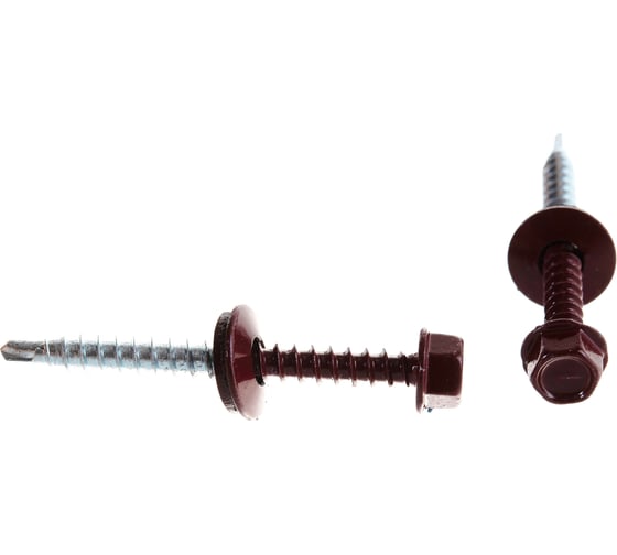 Изображение товара Кровельный ГОСКРЕП Саморез 4,8х51 RAL 3005 красное вино 180 шт. , б.пл.конт. 1000 мл 2-0016840
