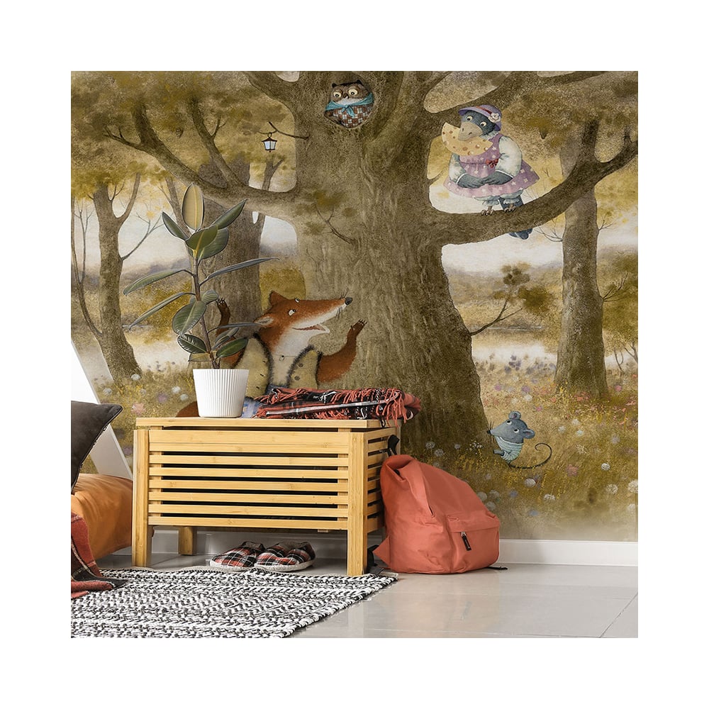 Изображение товара Фреска Фреска ООО Ортограф 4x2.7 м FX_34842 с Сказочными героями