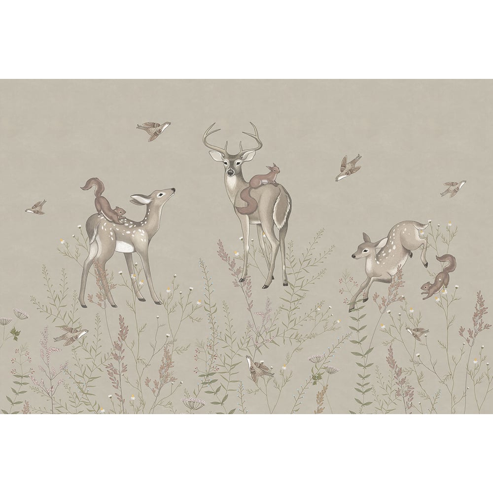 Изображение товара Фотообои ООО Ортограф 3.93x2.7 м флизелин Олень бежевый